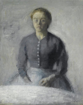 Vilhelm Hammershi - Portrt Af Ida.webp