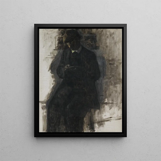 Vilhelm Hammershi - Study For The Coin Collector.webp