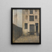 L'ancien entrepôt de Christianshavn - Vilhelm Hammershøi — cuadro enmarcado en la pared