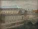 Vista del palacio de Christiansborg a finales de otoño - Vilhelm Hammershøi — vista de la obra