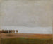 Vista de Jægersborg Allé, Gentofte, al norte de Copenhague - Vilhelm Hammershøi — vista de la obra