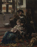 Christian II y Dyveke - Vilhelm Rosenstand — vista de la obra