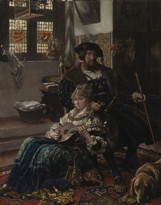 Vilhelm Rosenstand - Christian II and Dyveke.webp