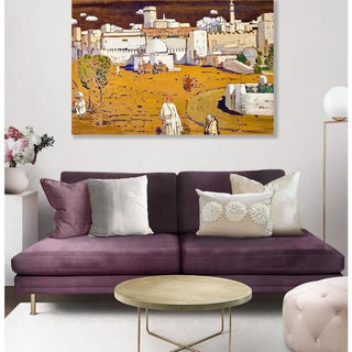 Ville arabe - Wassily Kandinsky | Reproduction Tableau Décoration murale affiche copie