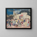 Circus - Vilmos Aba-Novák — framed artwork on a wall