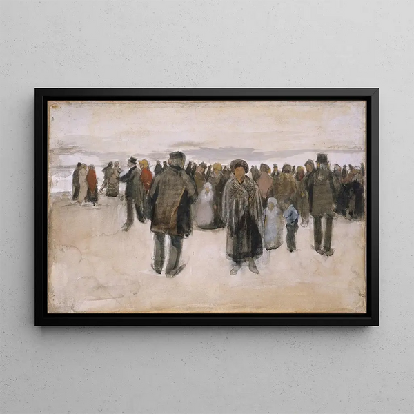 Vincent van Gogh - Beach at Scheveningen.webp