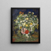 de ramo de flores en un jarrón - Vincent van Gogh — cuadro enmarcado en la pared