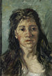 Cabeza de prostituta - Vincent van Gogh — vista de la obra