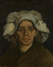 Tête de femme 3 - Vincent van Gogh — vista de la obra