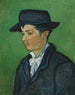 Retrato de Armand Roulin - Vincent van Gogh — vista de la obra