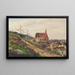 Mödling - Vincenz Havlicek — framed artwork on a wall