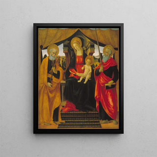 Vincenzo Frediani - Virgin and Child between Saint Peter and Saint Paul.webp