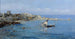 Pueblo junto al mar - Vincenzo Loria — vista de la obra