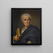 Retrato de Appiano Buonafede - Vincenzo Milione — cuadro enmarcado en la pared