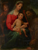 La Virgen con el Niño, San Juan Bautista y San Francisco - Vincenzo Rustici — vista de la obra
