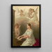 Saint Cecilia - Virgilio Tojetti — framed artwork on a wall
