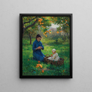 Virginie DemontBreton - Under the orange tree.webp