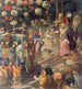 Visita de la princesa de la luna en el rey de los enanos - Anton Josef von Kenner — vista de la obra
