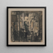 vitrina - Isaac Israels — cuadro enmarcado en la pared