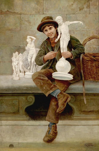 Vittorio Rignano - Der Skulpturenverkufer.webp