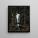 Stream Forest - Vladimir Arkhipovich Bondarenko — framed artwork on a wall