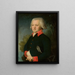 Retrato de un joven - Vladimir Borovikovsky — cuadro enmarcado en la pared