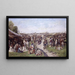 La bella Pequeña Rusia - Vladimir Egorovich Makovsky — cuadro enmarcado en la pared