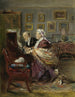 Cuatro manos - Vladimir Egorovich Makovsky — vista de la obra