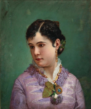 Vlaho Bukovac - Portrait Of Julia Dunphy Piercy.webp