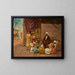 La madrasa - Walter Sickert — cuadro enmarcado en la pared