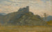 Ruinas del castillo de Ov - Vojtech Angyal — vista de la obra