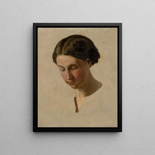Vojtech Klimkovi - A study of a girls head.webp