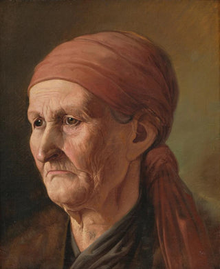 Vojtech Klimkovi - Head of an Elderly Woman.webp