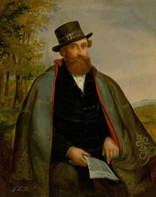 Vojtech Klimkovi - Portrait of a Revolutionary from 1848.webp
