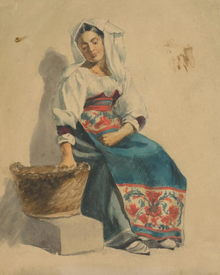 Vojtech Klimkovi - Study of a sitting woman.webp