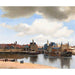 Reproducción del cuadro Vista de Delft - Johannes Vermeer