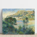 Reproducción del cuadro Vista de Mónaco desde el Cap Martin - Pierre-Auguste Renoir