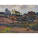 Reproduction of the painting View of Rouen - Paul Gauguin