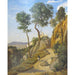 Reproduction of the painting View of Volterra - Jean-Baptiste Camille Corot