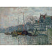 Reproduction of the painting View of the Prins Hendrikkade and the Kromme Waal in Amsterdam - Claude Monet