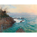 Reproduction of the painting View of the Nervi coast - Alfred Zoff