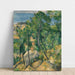 Reproduction of the painting View of the Sea L'Estaque by Paul Cézanne