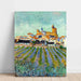 Reproducción del cuadro Vista de Les Saintes-Maries-de-la-Mer - Vincent Van Gogh