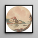 View of Rheinfels Castle on the Rhine - Jan van Call — wall display of the artwork
