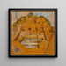 Vista del parque en Dombourg - Jacoba van Heemskerck — cuadro enmarcado en la pared