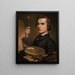 Autorretrato - William J. Hinchey — cuadro enmarcado en la pared