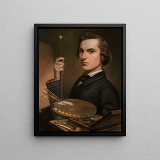 WILLIAM J HINCHEY - Self Portrait.webp