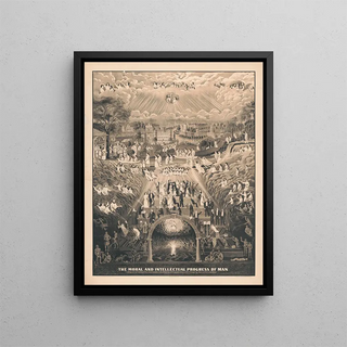 WJ Morgan Co Lith - The Moral and Intellectual Progress of Man.webp