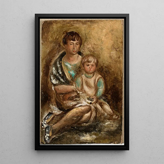 Wacaw Wsowicz - Portret ony z creczk.webp