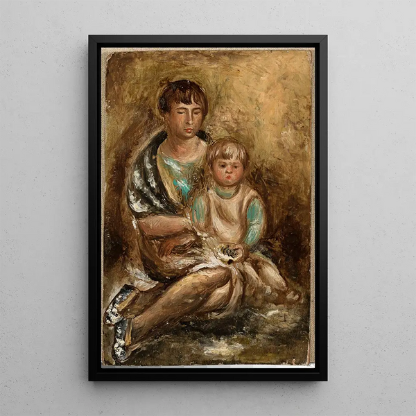 Wacaw Wsowicz - Portret ony z creczk.webp